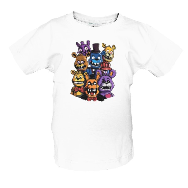 Tričko s potiskem Five Nights at Freddy's